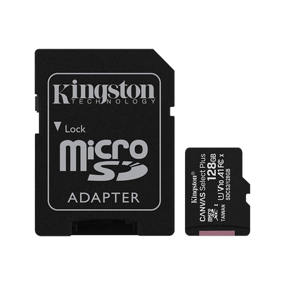 Kingston Tarjeta de memoria microSD 128GB