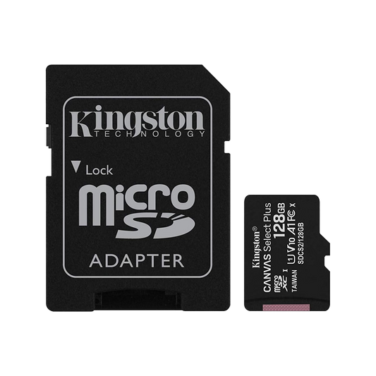 Kingston Tarjeta de memoria microSD 128GB